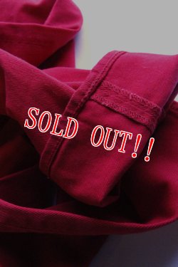 画像9: 「FULLCOUNT」＃1110 STYLE RED COLOR JEANS フルカウント テーパードスリム カツラギ カラージーンズ  [レッド]