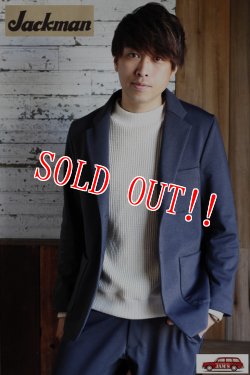 画像8: 「Jackman」 Jersey Jacket ジャックマン ジャージ ジャケット JM8895 [チャコール]