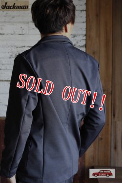 画像10: 「Jackman」 Jersey Jacket ジャックマン ジャージ ジャケット JM8895 [チャコール]