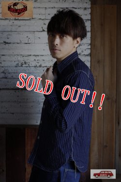 画像9: 「JELADO」Railroader Shirts ジェラード レイルローダーシャツ JP41123 [インディゴストライプ]