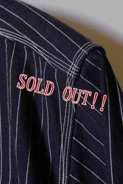 画像6: 「JELADO」Railroader Shirts ジェラード レイルローダーシャツ JP41123 [インディゴストライプ]