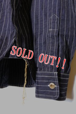 画像5: 「JELADO」Railroader Shirts ジェラード レイルローダーシャツ JP41123 [インディゴストライプ]