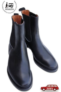 画像2: [再入荷]「MAKERS」VITTORIA メイカーズ ヴィットリア サドルカーフレザー [ブラック]