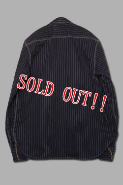 画像7: 「JELADO」Railroader Shirts ジェラード レイルローダーシャツ JP41123 [インディゴストライプ]