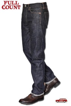 画像3: 「FULLCOUNT」Lot ＃1108 13.7oz SLIM STRAIGHT ONE WASH フルカウント ストレートデニム [ワンウォッシュ]