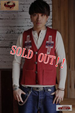 画像9: 「JELADO」Santa Fe Knit Vest ジェラード サンタフェ チマヨニットベスト CB41827 [オールドレッド]