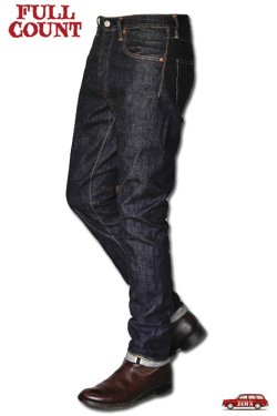 画像4: 「FULLCOUNT」Lot ＃1110 13.7oz TAPERED DENIM ONE WASH フルカウント テーパードデニム [ワンウォッシュ]