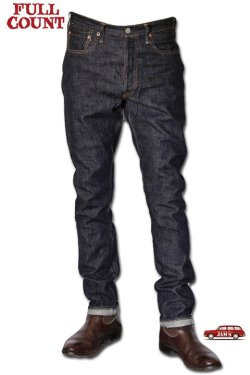 画像3: 「FULLCOUNT」Lot ＃1110 13.7oz TAPERED DENIM ONE WASH フルカウント テーパードデニム [ワンウォッシュ]