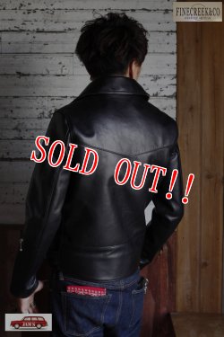 画像15: 「FINE CREEK ＆Co.」Edward ファインクリーク・アンド・コー エドワード ライダースジャケット ACJK009 [ブラック]