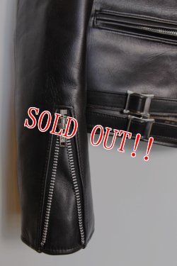 画像6: 「FINE CREEK ＆Co.」Edward ファインクリーク・アンド・コー エドワード ライダースジャケット ACJK009 [ブラック]