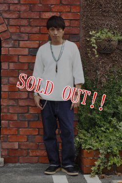 画像11: 「FULLCOUNT」×「JAMS」 LOOSE HEAVY WAFFLE Tee フルカウント 別注 ルーズシルエット ワッフルTシャツ [ホワイト]