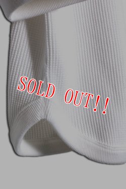 画像5: 「FULLCOUNT」×「JAMS」 LOOSE HEAVY WAFFLE Tee フルカウント 別注 ルーズシルエット ワッフルTシャツ [ホワイト]