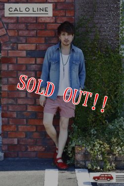 画像6: 「CAL O LINE」 Corduroy Easy Short Shorts キャルオーライン サマーコーデュロイ イージー ショートショーツ  [ピンク]