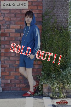 画像10: 「CAL O LINE」 JACQUARD SWEAT SHORTS キャルオーライン ジャガード スウェットショーツ  [ダークグリーン]