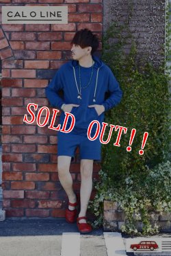 画像8: 「CAL O LINE」 JACQUARD SWEAT SHORTS キャルオーライン ジャガード スウェットショーツ  [ダークグリーン]