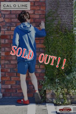 画像9: 「CAL O LINE」 JACQUARD SWEAT SHORTS キャルオーライン ジャガード スウェットショーツ  [ダークグリーン]