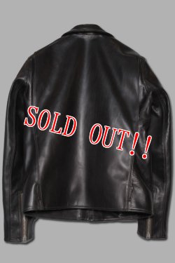 画像7: 「Fine Creek Leathers」Leon Custom Light Weight ファインクリークレザーズ レオン カスタム ライトウェイトモデル ライダースジャケット ホースハイド FCJK015 [ブラック]