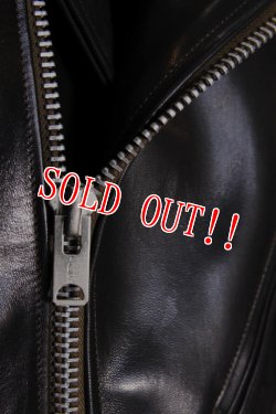 画像6: 「Fine Creek Leathers」Leon Custom Light Weight ファインクリークレザーズ レオン カスタム ライトウェイトモデル ライダースジャケット ホースハイド FCJK015 [ブラック]