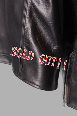 画像8: 「Fine Creek Leathers」Leon Custom Light Weight ファインクリークレザーズ レオン カスタム ライトウェイトモデル ライダースジャケット ホースハイド FCJK015 [ブラック]
