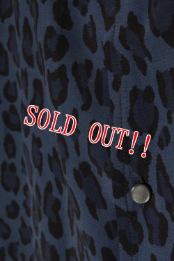 画像4: 「JELADO」Vincent Shirts ジェラード ヴィンセント シャツ レオパード SG42111 [オールドネイビー]