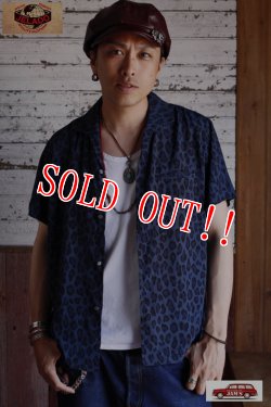 画像7: 「JELADO」Vincent Shirts ジェラード ヴィンセント シャツ レオパード SG42111 [オールドネイビー]