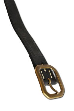 画像3: ［通販受付中］「Vintage Works」ヴィンテージワークス ナロー レザーベルト 細ベルト DH5726 [フランネル/ブラック]