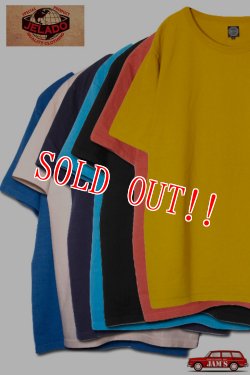 画像1: [40%off]「JELADO」Crew-Neck Tee ジェラード クルーネック 丸胴 半袖Tシャツ AB94214 [マスタード・バニラ・レッド・ターコイズ・ネイビー・ブラック・ブルー]