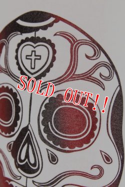 画像2: 「JELADO」プロレス Tee ジェラード ミラマスカラス メキシカンスカル半袖Tシャツ AB41257 [オフホワイト]