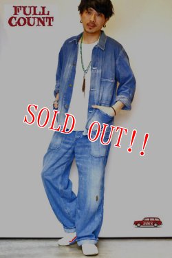 画像18: 「FULLCOUNT」USN Seamens Troesers フルカウント シーマンズ デニムトラウザーズ  ヴィンテージ加工 1202-1 [インディゴ]