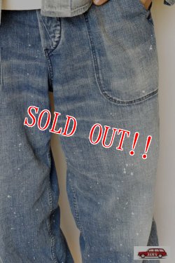 画像20: 「FULLCOUNT」USN Seamens Troesers フルカウント シーマンズ デニムトラウザーズ  ヴィンテージ加工 1202-1 [インディゴ]