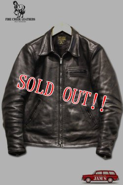 画像13: 「Fine Creek Leathers」James ファインクリークレザーズ ジェームス  シングルライダースジャケット ホースハイド FCJK020 [ブラック]