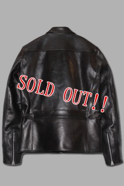 画像7: 「Fine Creek Leathers」James ファインクリークレザーズ ジェームス  シングルライダースジャケット ホースハイド FCJK020 [ブラック]