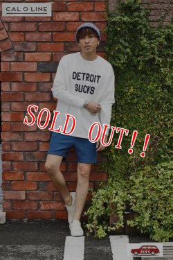 画像10: 「CAL O LINE」DETROIT SUCKS PRINT L/S T-SHIRTS キャルオーライン プリント 長袖Tシャツ  CL1912-006 [ホワイト]