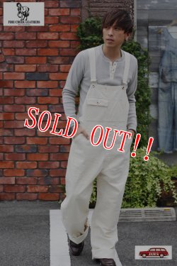 画像13: 「FINE CREEK LEATHERS」C WORKS Wigwam OVERALL ファインクリークレザーズ シーワークス ウィグワム オーバーオール [ホワイト]