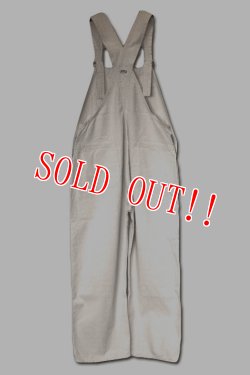 画像2: 「FINE CREEK LEATHERS」C WORKS Wigwam OVERALL ファインクリークレザーズ シーワークス ウィグワム オーバーオール [ホワイト]