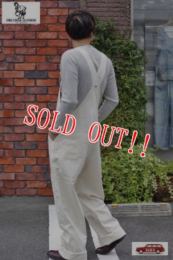 画像15: 「FINE CREEK LEATHERS」C WORKS Wigwam OVERALL ファインクリークレザーズ シーワークス ウィグワム オーバーオール [ホワイト]