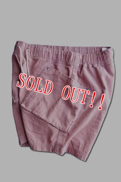 画像3: 「CAL O LINE」 Corduroy Easy Short Shorts キャルオーライン サマーコーデュロイ イージー ショートショーツ  [ピンク]