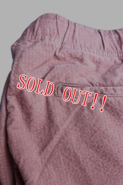 画像5: 「CAL O LINE」 Corduroy Easy Short Shorts キャルオーライン サマーコーデュロイ イージー ショートショーツ  [ピンク]