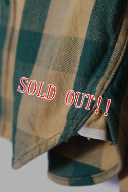 画像5: 「JELADO」 Unionworkers Shirts ジェラード ユニオンワーカーズシャツ ネルシャツ（ショート丈 ） JP42133 [ピーナッツ（グリーン）]