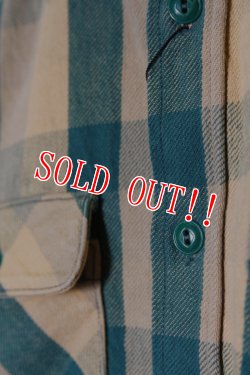 画像4: 「JELADO」 Unionworkers Shirts ジェラード ユニオンワーカーズシャツ ネルシャツ（ショート丈 ） JP42133 [ピーナッツ（グリーン）]