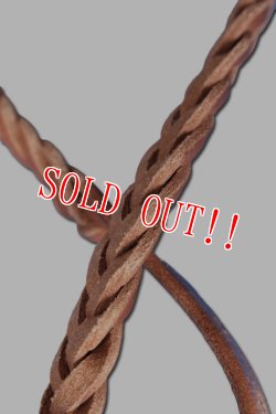 画像6: 「Mt.hill」Woven Leather Belt マウントヒル ウーブンレザーベルト [ナチュラル]