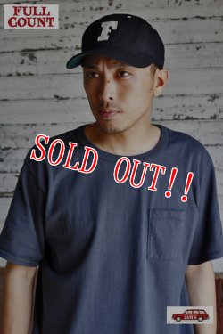 画像9: 「FULLCOUNT」6 PANEL BLACK TWILL F CAP　フルカウント 6パネル ブラックツイル ベースボール キャップ [ブラック]