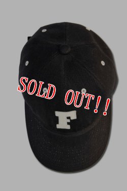 画像5: 「FULLCOUNT」6 PANEL BLACK TWILL F CAP　フルカウント 6パネル ブラックツイル ベースボール キャップ [ブラック]