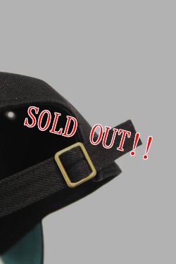 画像7: 「FULLCOUNT」6 PANEL BLACK TWILL F CAP　フルカウント 6パネル ブラックツイル ベースボール キャップ [ブラック]