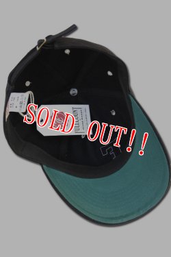画像6: 「FULLCOUNT」6 PANEL BLACK TWILL F CAP　フルカウント 6パネル ブラックツイル ベースボール キャップ [ブラック]
