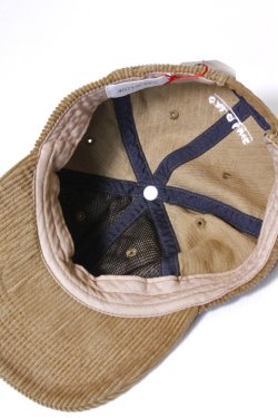 画像4: 「CAL O LINE」 Corduroy Cap キャルオーライン コーデュロイ キャップ 太畝 CL192-108 [コヨーテ・モス・バーガンディ・ブラック]