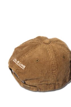 画像3: 「CAL O LINE」 Corduroy Cap キャルオーライン コーデュロイ キャップ 太畝 CL192-108 [コヨーテ・モス・バーガンディ・ブラック]