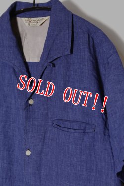 画像2: 「JELADO」Vincent Shirts CC SHOW SPECIAL ジェラード ヴィンセント シャツ 麻 SG42149 [リネンインディゴ]