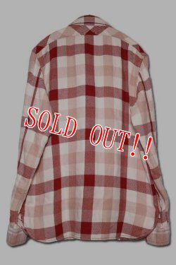 画像7: 「FULLCOUNT」ORIGINAL CHECK NEL SHIRTS BROWNE フルカウント オリジナル チェックネルシャツ ブラウン [ベージュ/ワイン]