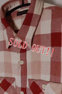 画像2: 「FULLCOUNT」ORIGINAL CHECK NEL SHIRTS BROWNE フルカウント オリジナル チェックネルシャツ ブラウン [ベージュ/ワイン]